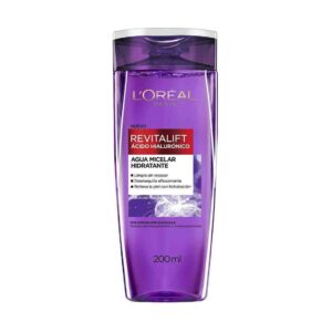 Loreal Agua Micelar Revitalift x 200 ml Acido Hiluronico - Imagen 2