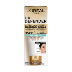 Loreal Bloqueador Uv Defender Fps50 40 g Antibrillo - Imagen 4