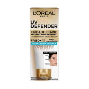 Loreal Bloqueador Uv Defender Fps50 40 g Hidratacion Intensa - Imagen 3