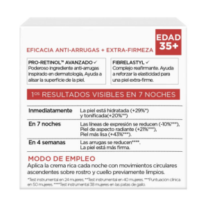 Loreal Crema Revitalift Noche x 50 ml - Imagen 3