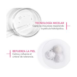 Bioderma Sensibio Agua Micelar x 500 ml H2o Piel Sensible - Imagen 4