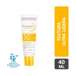 Bioderma Photoderm Bloqueador Facial Crema Spf 50 x 40 ml Aquafluido Tono Neutro - Imagen 2