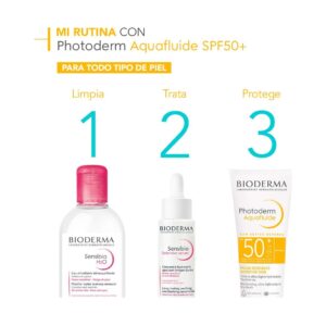 Bioderma Photoderm Bloqueador Facial Crema Spf 50 x 40 ml Aquafluido Tono Neutro - Imagen 6