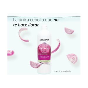 Babaria Shampoo x 600 + 100 ml Cebolla Antiox - Imagen 2