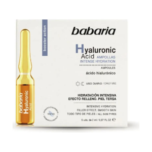 Babaria Ampollas Display x 05 Und Acido Hialuronico Efecto Relleno - Imagen 1
