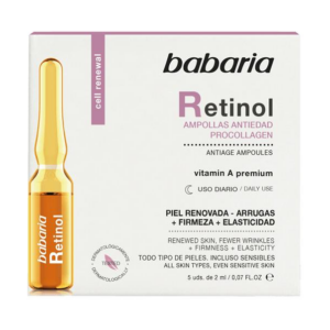 Babaria Ampollas Display x 05 Und Retinol Antimanchas - Imagen 1