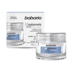 Babaria Crema Facial x 050 ml Acido Hyaluronic - Imagen 1