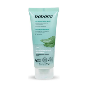Babaria Exfoliante Facial Gel Aloe 100 ml Tubo - Imagen 1