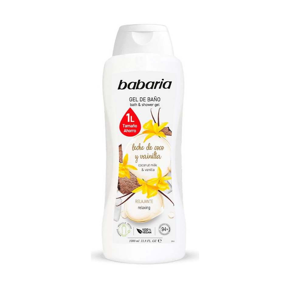 BABARIA Duschgel Für Atopische Haut – 600 Ml – Sanfte Reinigung Bei Empfindlicher Haut