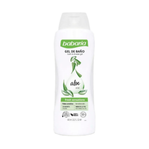 Babaria Gel De Baño x 600 ml Aloe Hidratante - Imagen 1
