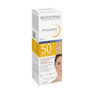 Bioderma Photoderm Bloqueador Facial Crema Con Color Spf 50 x 40 ml M Tono Claro - Imagen 1