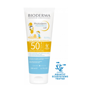 Bioderma Photoderm Bloqueador Kids Crema Spf 50 x 200 ml Lait (+12 Meses) - Imagen 1