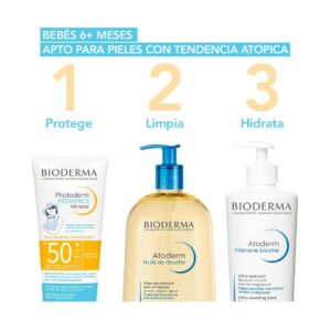 Bioderma Photoderm Bloqueador Kids Crema Spf 50 x 50 g Mineral (+6 Meses) - Imagen 3