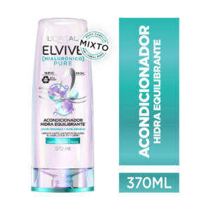 Elvive Acondic. x 370 ml Hialuronico Pure C. Graso - Imagen 1