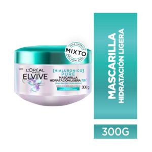 Elvive Tratamient Profundo 300 g Pote Hialuronico Pure C. Graso - Imagen 1