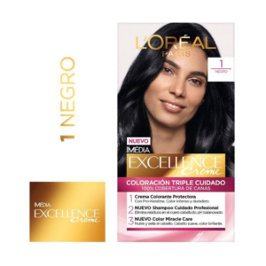 Excellence Tinte Kit 01 Negro - Imagen 1