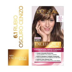 Excellence Tinte Kit 06.1 Rubio Oscuro Ceniciento - Imagen 1