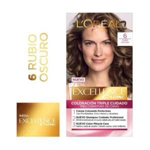 Excellence Tinte Kit 06    Rubio Oscuro Natural - Imagen 1