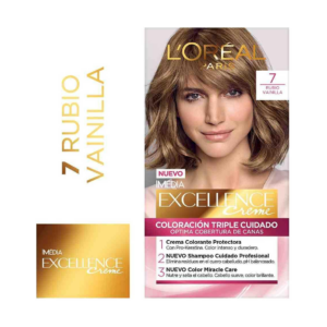 Excellence Tinte Kit 07 Rubio Vainilla - Imagen 1