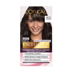 Excellence Tinte Kit 400 Castaño - Imagen 1