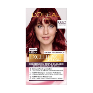 Excellence Tinte Kit 6660 Rojo Seductor - Imagen 1