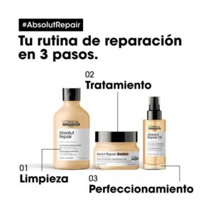 Loreal Profess Mascarilla Serie Expert x 500 ml Absolut Repair Gold Vi16 - Imagen 2