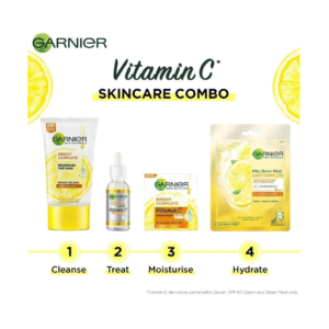 Garnier Crema Gel Serum Hidratante x 050 ml Express Aclara Vit C - Imagen 2