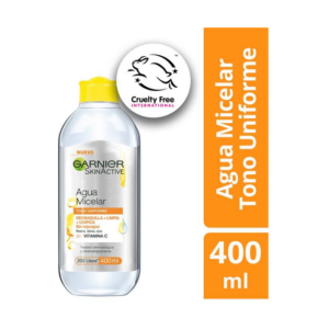Garnier Agua Micelar x 400 ml Express Aclara Vit C - Imagen 1