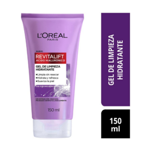Loreal Gel De Limpieza Facial x 150 ml Revitalift Acido Hialuronico - Imagen 1