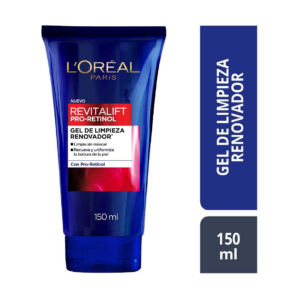 Loreal Gel Limpieza Renovadora x 150 ml Revitalift Pro-retinol - Imagen 1