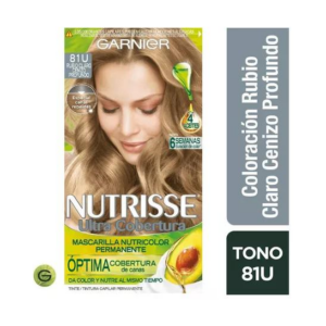 Nutrisse Tinte Kit Ultra Cob 81 Rubio Claro Cenizo Profundo - Imagen 1