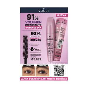 Vogue Mascara Amor A Primera Vista - Imagen 3