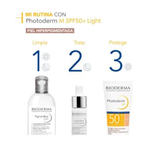 Bioderma Photoderm Bloqueador Facial Crema Con Color Spf 50 x 40 ml M Tono Claro - Imagen 3