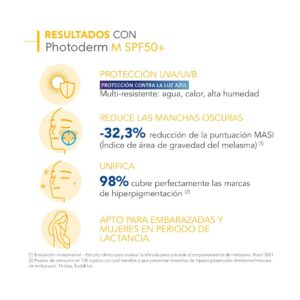 Bioderma Photoderm Bloqueador Facial Crema Con Color Spf 50 x 40 ml M Tono Claro - Imagen 4