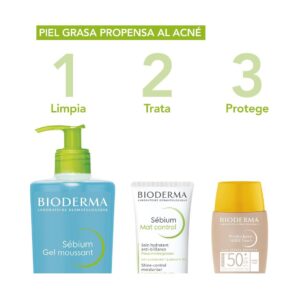 Bioderma Sebium Gel Limpiador Facial Moussant P. Mixta A Grasa 200 ml - Imagen 2