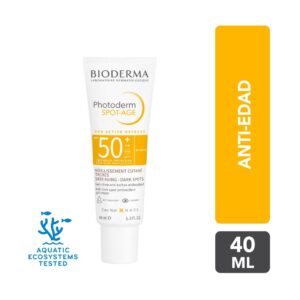 Bioderma Photoderm Bloqueador Facial Crema Spf 50 x 40 ml Spot-age Antimanchas - Imagen 2