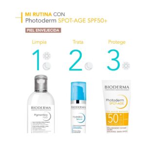 Bioderma Photoderm Bloqueador Facial Crema Spf 50 x 40 ml Spot-age Antimanchas - Imagen 4
