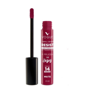 Vogue Labial Liquido Resist Ld Valiente - Imagen 1