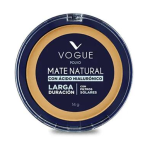 Vogue Polvo Compacto Natural Fps C/espejo Aceituna - Imagen 1