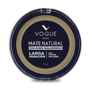 Vogue Polvo Compacto Natural Fps C/espejo Moreno - Imagen 1
