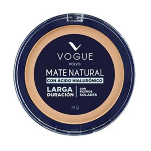 Vogue Polvo Compacto Natural Fps C/espejo Tropico - Imagen 1