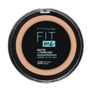 Maybelline Polvo Compacto Fit Me 220 Natural Beige P.grasa - Imagen 1