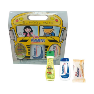 Ammens Estuche Bus Sh 100 ml Manz/talco 60 g /jabon 80 g - Imagen 1