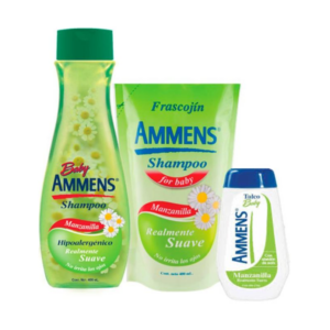 Ammens Oferta Shampoo Fco 400/doypack Ch 400/talco 60 Manzanilla - Imagen 1