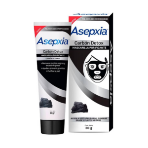 Asepxia Mascarilla x 030 g Carbon Detox Peel Off - Imagen 1