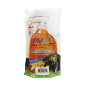 Aval Hand Jabon Liq. 800 ml Antib Pasion Citrica Doypack Refill - Imagen 1
