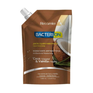 Bacterion Jabon Liquido 1000 ml Doypack Vainilla Coco - Imagen 1