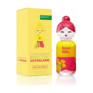Benetton Sisterland Colonia Edt x 080 ml Yellow Peony - Imagen 1
