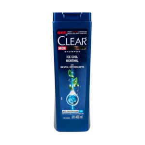 Clear Men Shampoo x 400 ml Ice Cool Menthol - Imagen 1