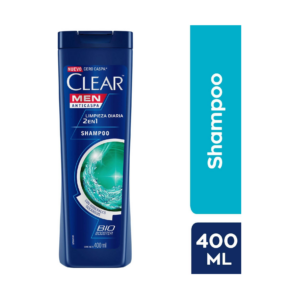 Clear Men Shampoo x 400 ml Limp Diaria / Dual Effect 2en1 - Imagen 1